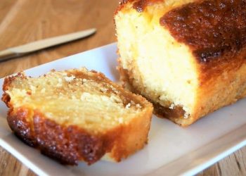 Gâteau au yaourt caramel beurre