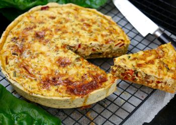 Recette tarte végétarienne aux légumes