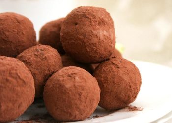 Truffes chocolat noir et caramel au beurre salé