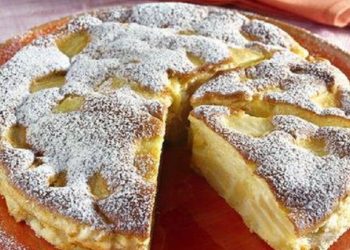 Gâteau Flan aux Pommes