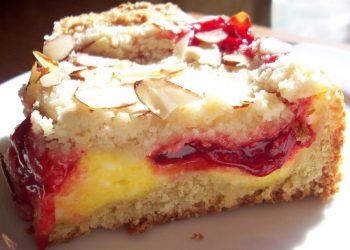 Gâteau fromage et aux cerises sans cuisson