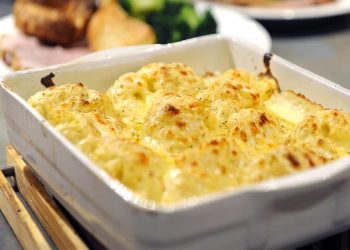 Gratin avec yaourt nature