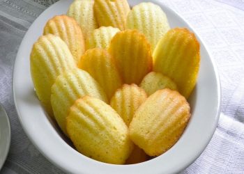 Madeleines traditionnelles au citron