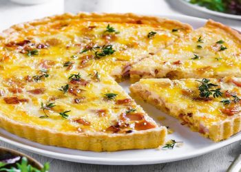 Quiche Lorraine traditionnelle