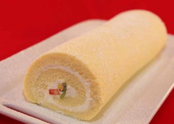 recette buche de noel facile à la vanille