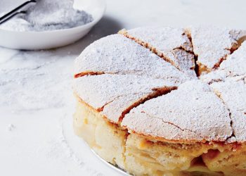 Gâteau fondant aux pommes préféré