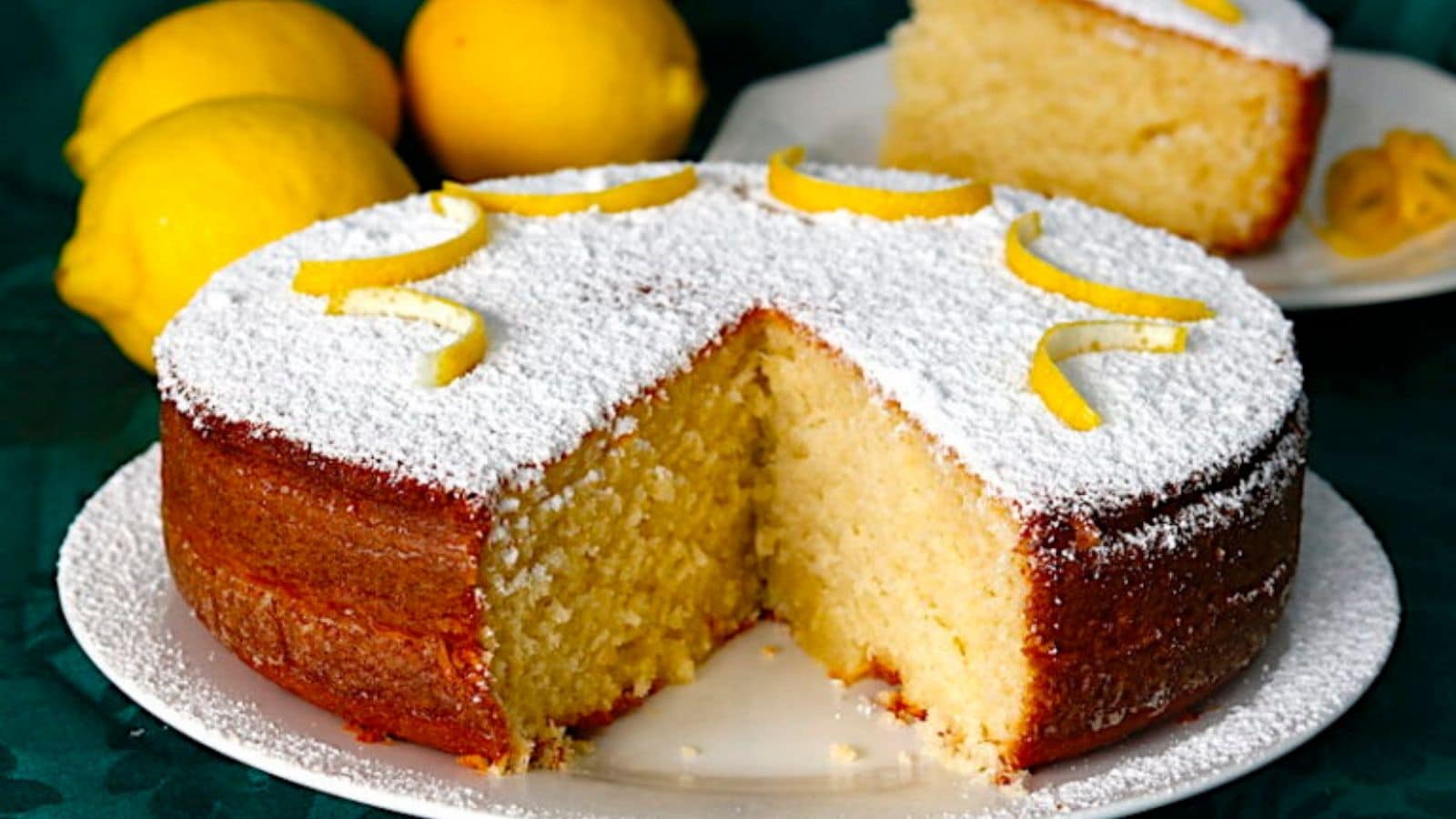 Cake au yaourt et citron
