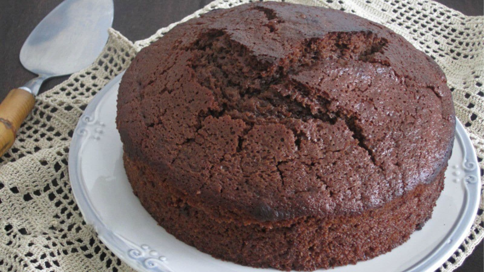 Gâteau au chocolat noir moelleux