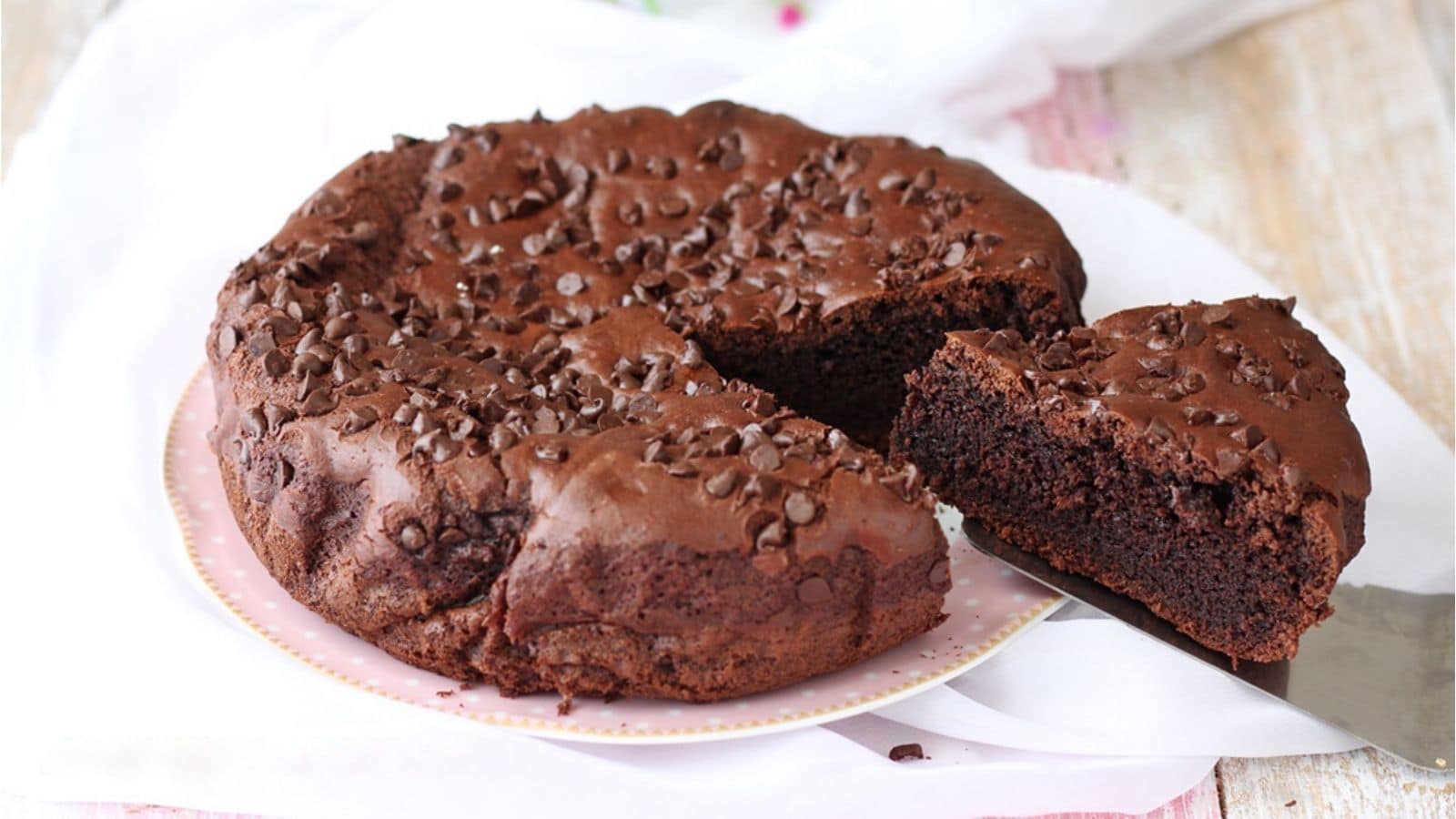 Gâteau au chocolat sans oeuf