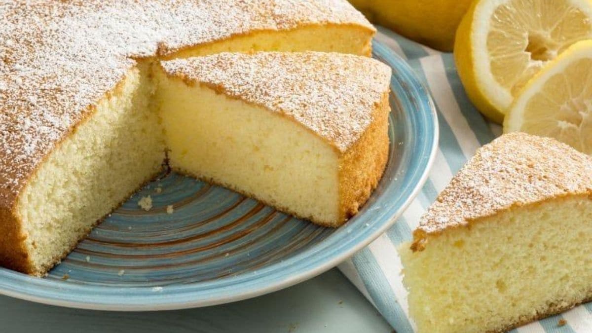 Gâteau au citron léger