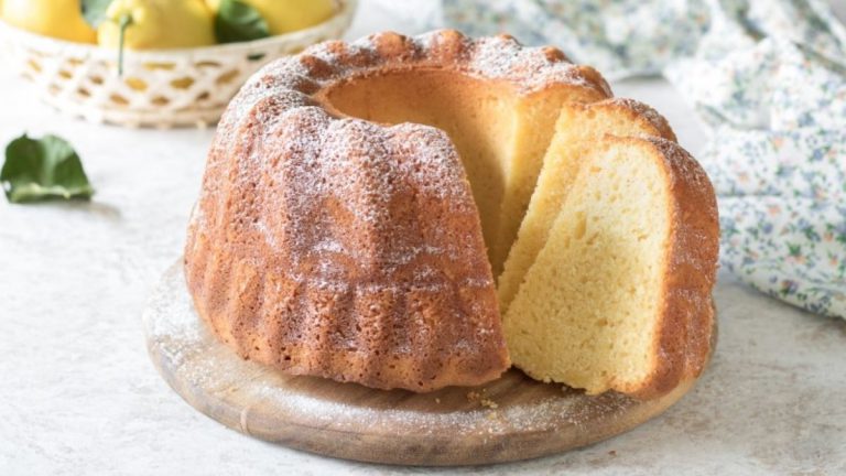 Gâteau Couronne Moelleux Au Citron Et Yaourt