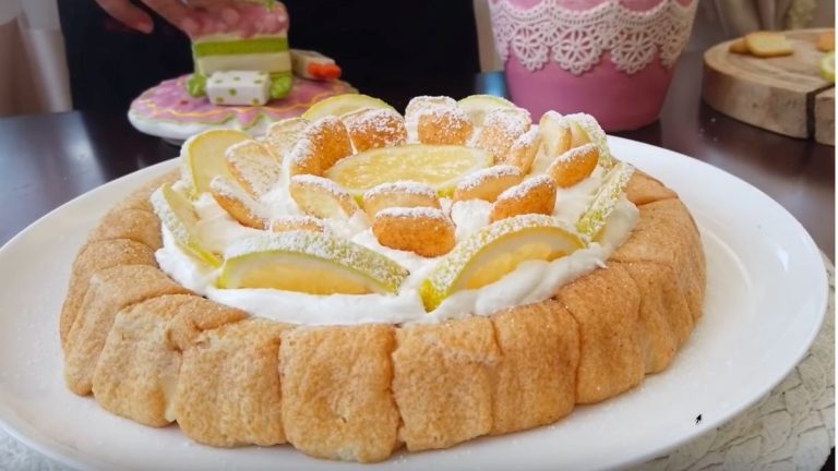 Gâteau Frigidaire Au Citron Sans Cuisson