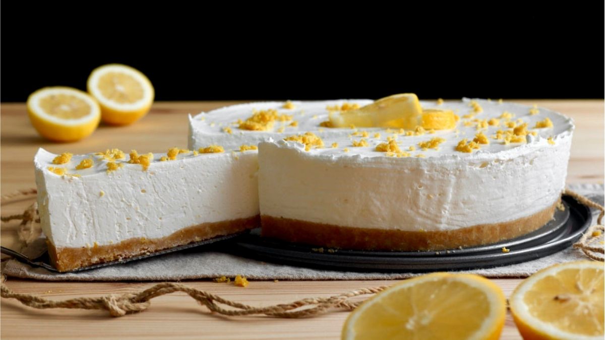 Gâteau froid au yaourt et citron