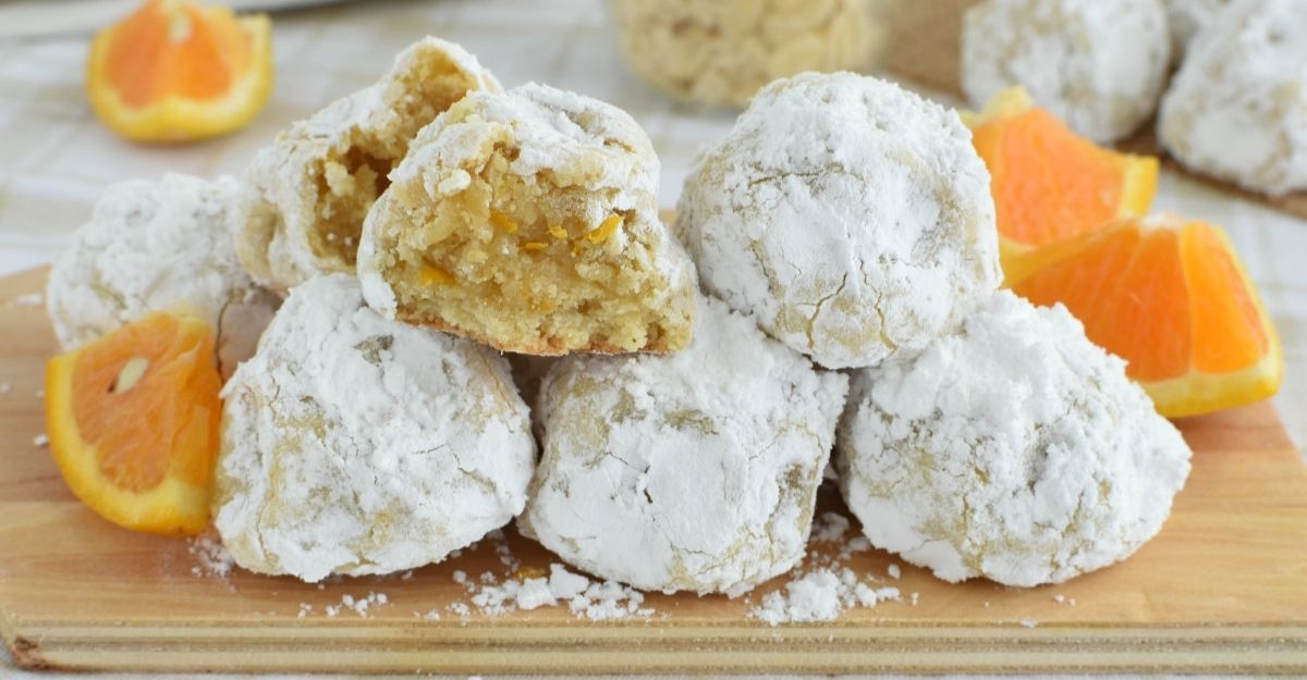 Biscuits à l'orange sans farine