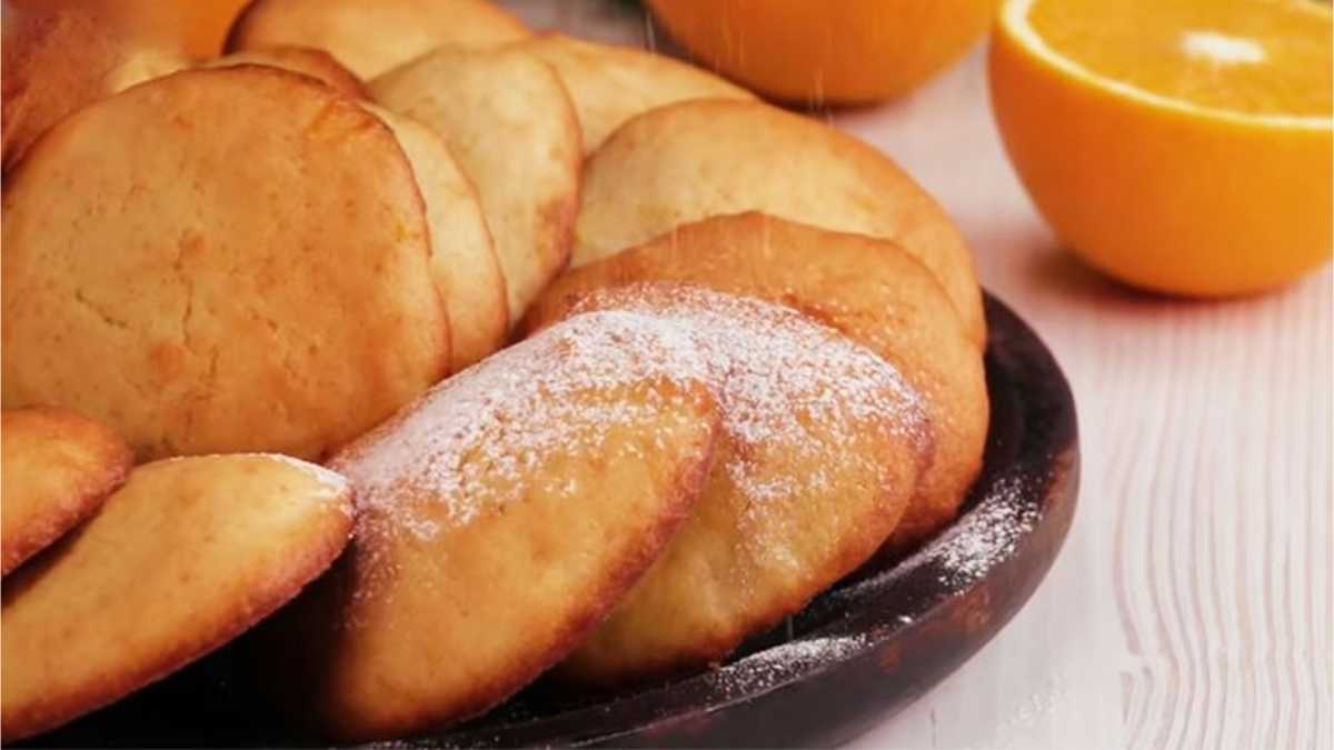 Biscuits à l'orange et yaourt sans beurre