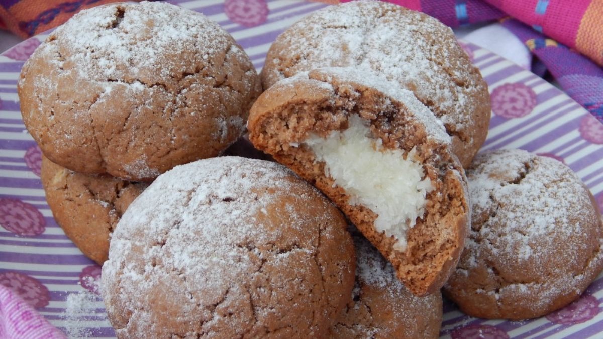 Cookies au Nutella cœur crémeux à la noix de coco
