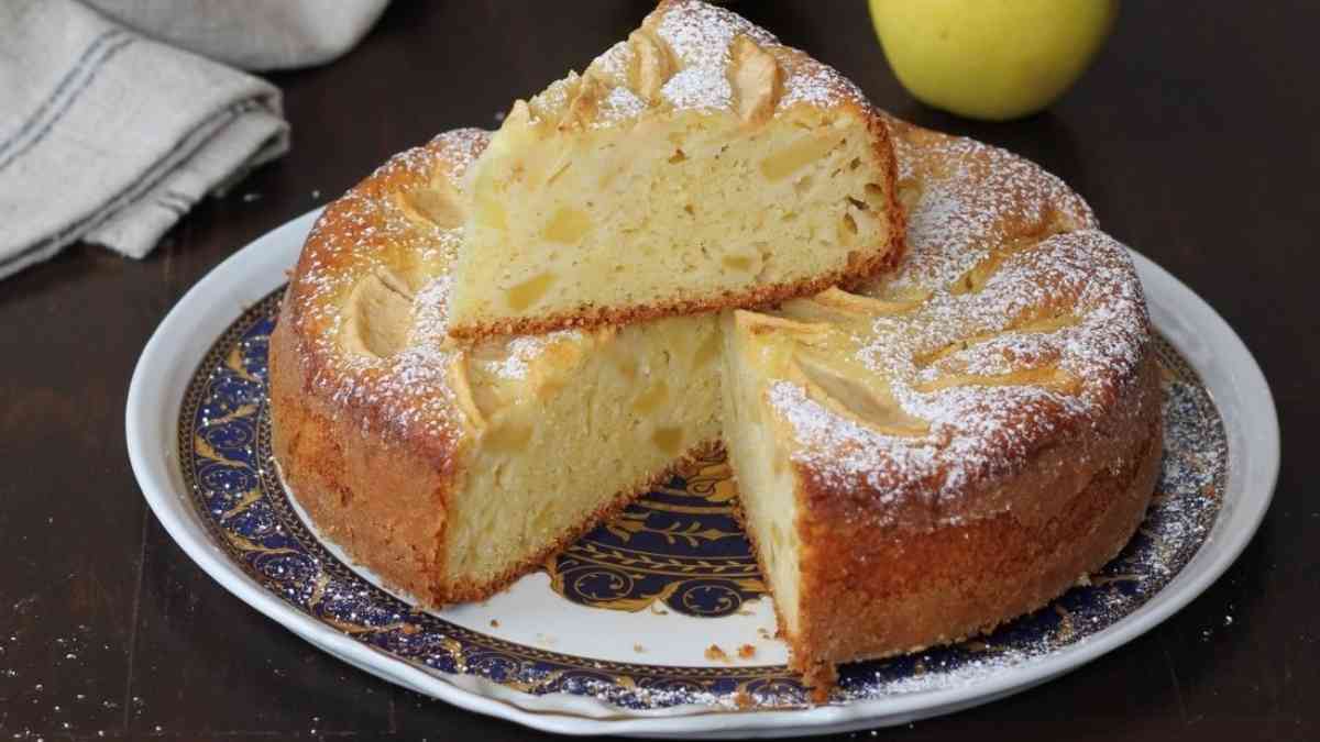Gâteau aux pommes et au citron recette de grand-mère