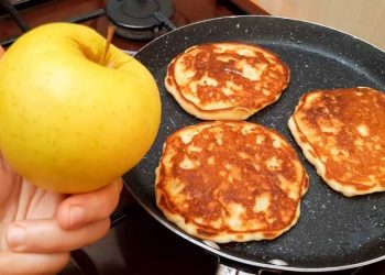 pancakes aux pommes rapides