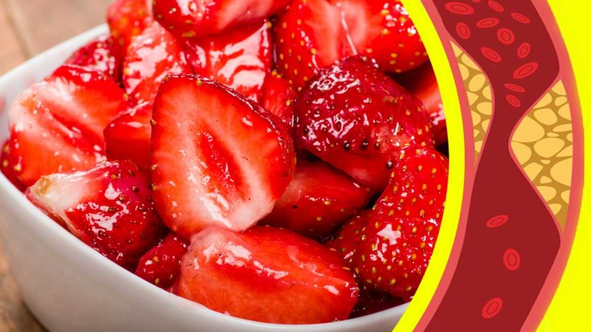 Voilà ce qui arrive à la glycémie et au cholestérol si tu manges 2 portions de fraises par jour !