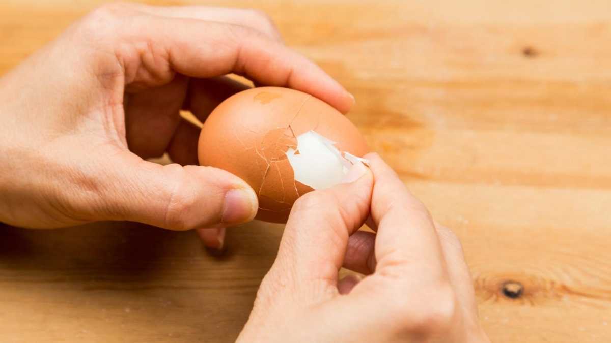 Comment écaler les œufs durs sans les casser ni les abîmer