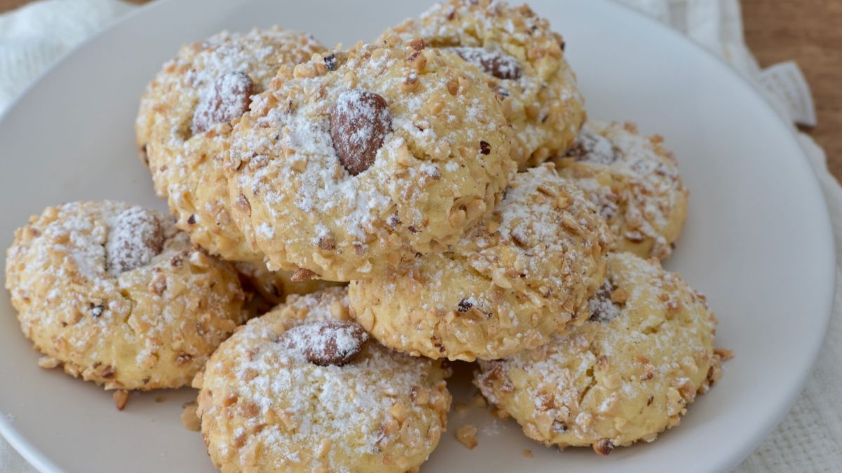 biscuits noisettes-amandes