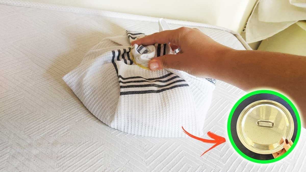 Utilisez la méthode du couvercle pour nettoyer votre matelas en 5 min