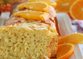 cake moelleux à l’orange et aux amandes