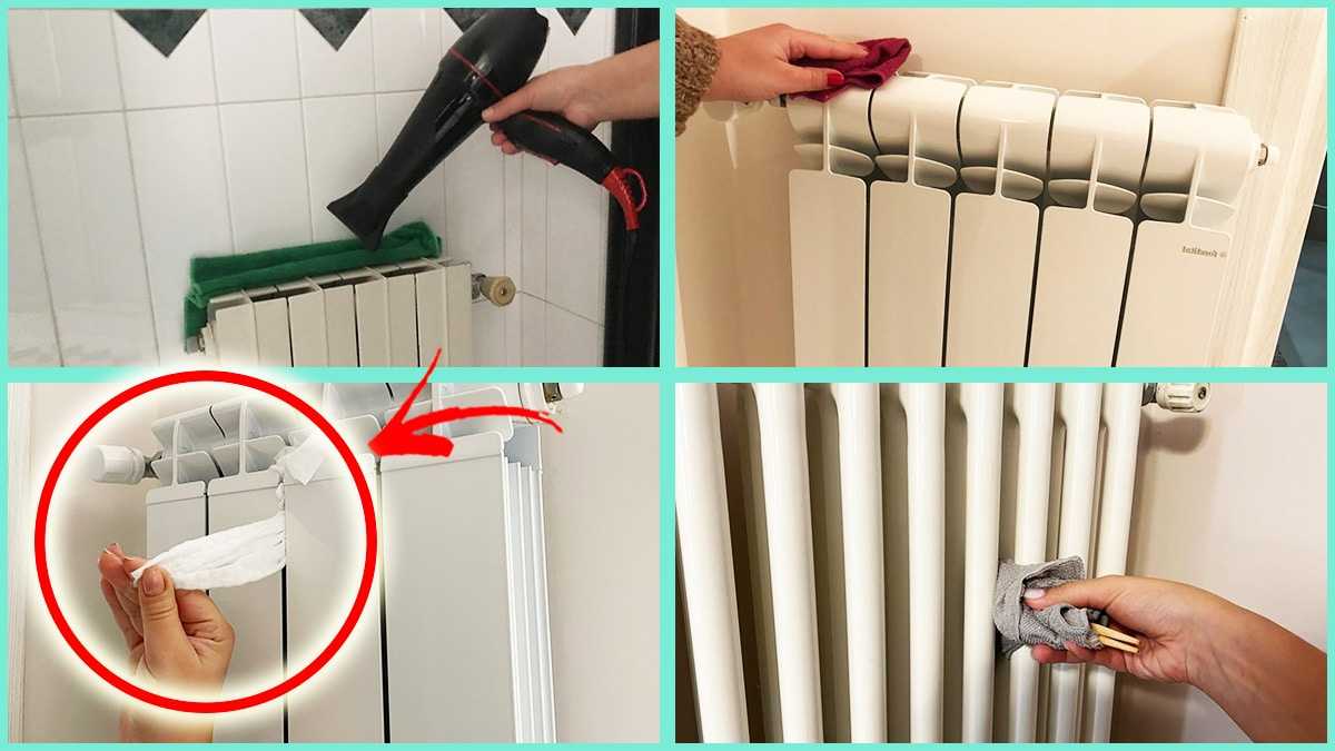 Comment nettoyer son radiateur sans utiliser d’eau ?