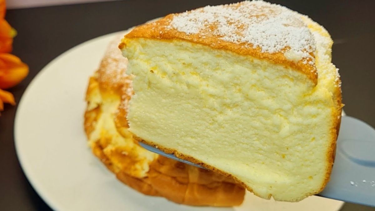 gâteau nuage au yaourt grec