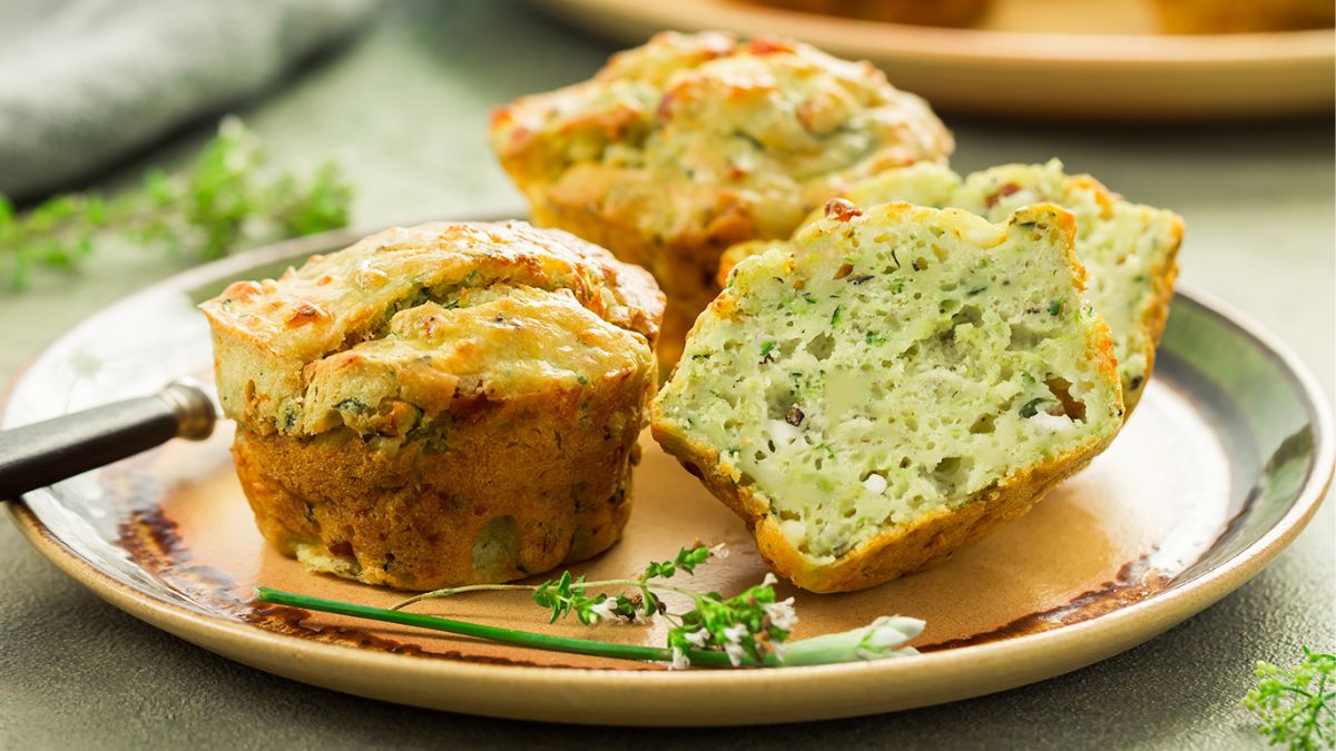 muffins courgettes fromage