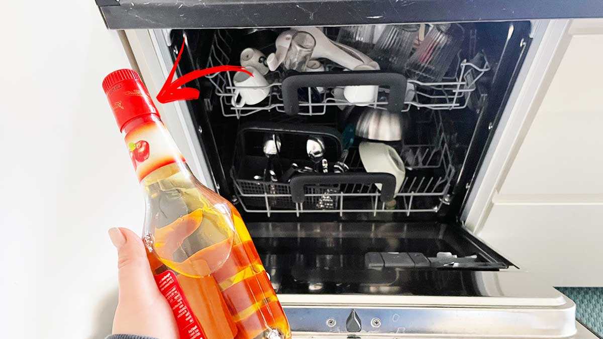 Comment utiliser le vinaigre de cidre dans le lave-vaisselle pour éliminer la saleté ?