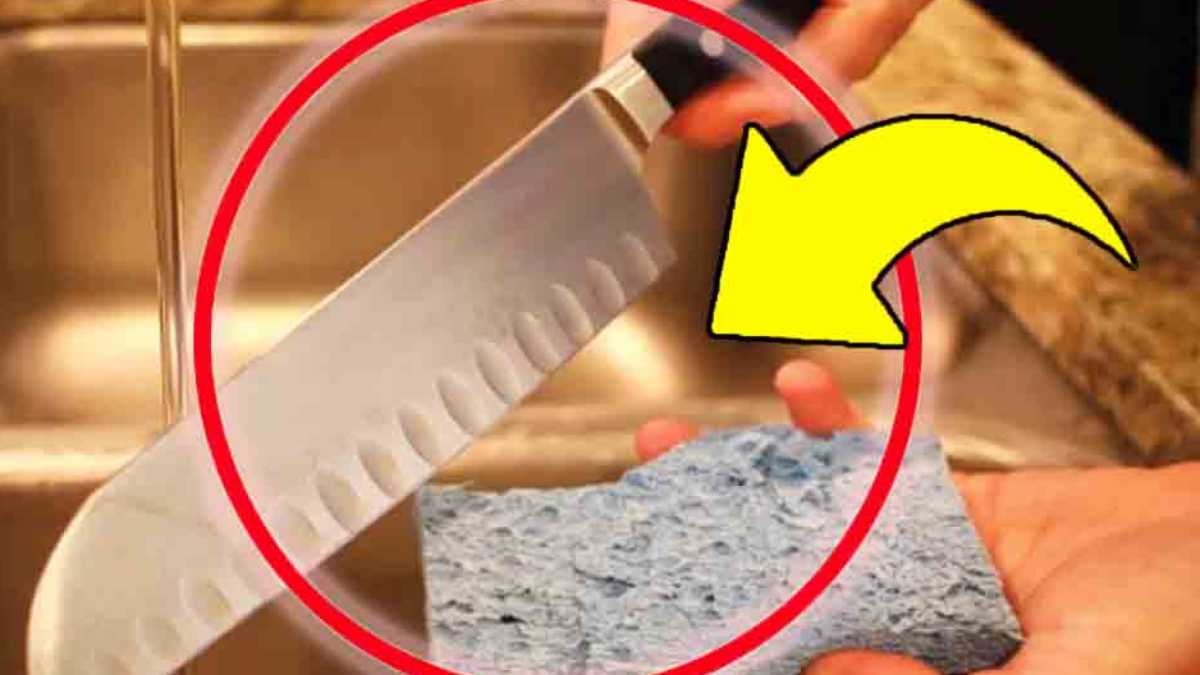 Des couteaux qui ne coupent plus : pas besoin d'aiguiseur ! L'astuce pour les aiguiser en 1 minute