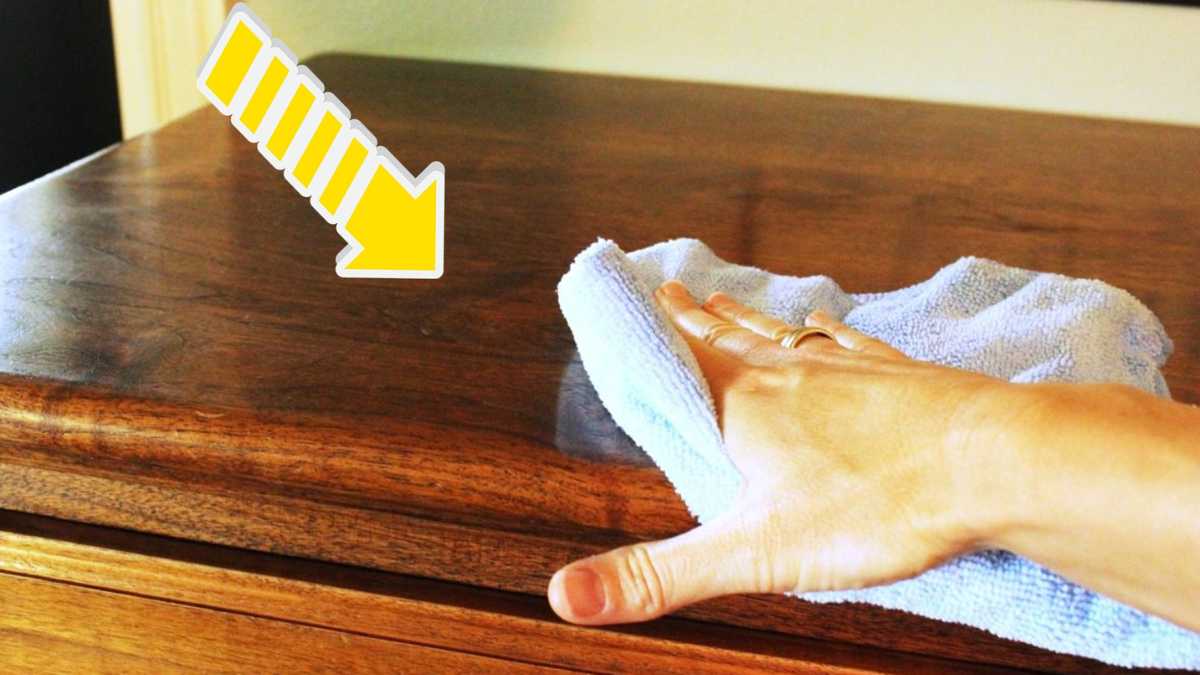 Polir le bois de vos meubles
