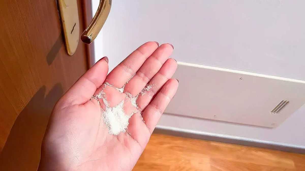 Ajoutez du sel devant votre porte d'entrée en hiver : découvrez pourquoi beaucoup commencent à utiliser cette méthode !