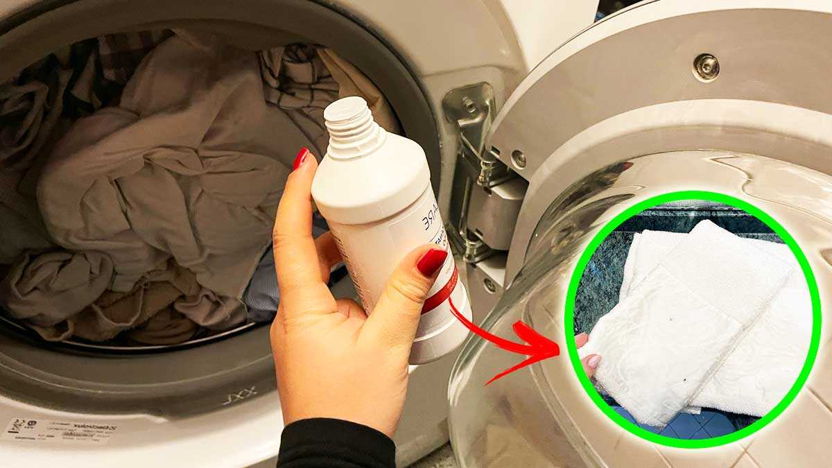 Comment blanchir les vêtements avec du peroxyde d'hydrogène dans la machine à laver ?