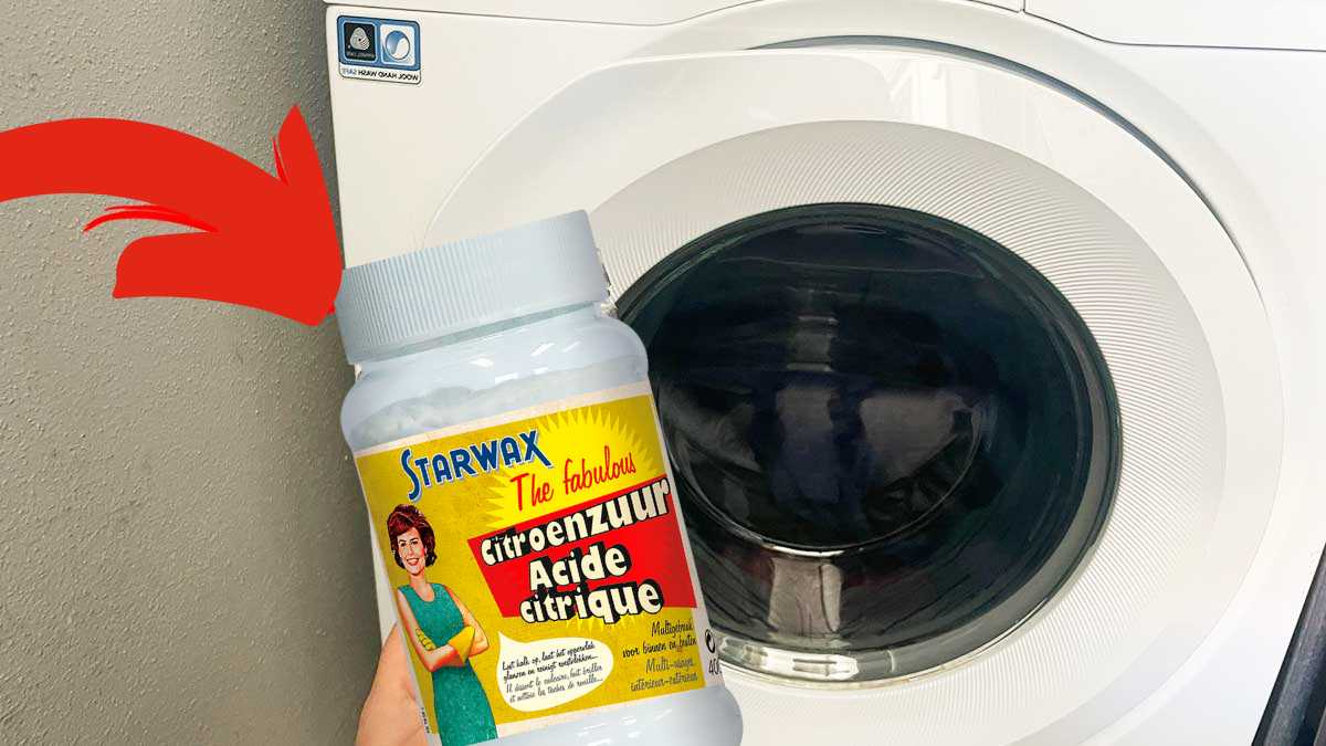 Découvrez comment utiliser de l’acide citrique dans la machine à laver !