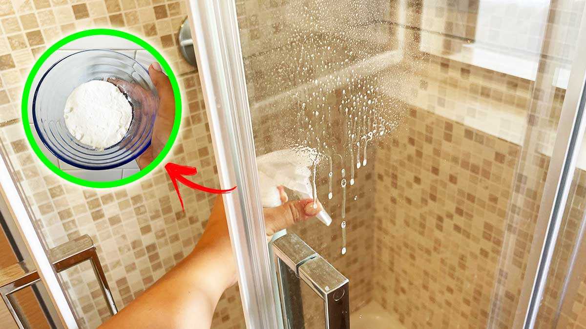 Cette simple astuce vous aidera à rendre vos parois de douche comme neuves !
