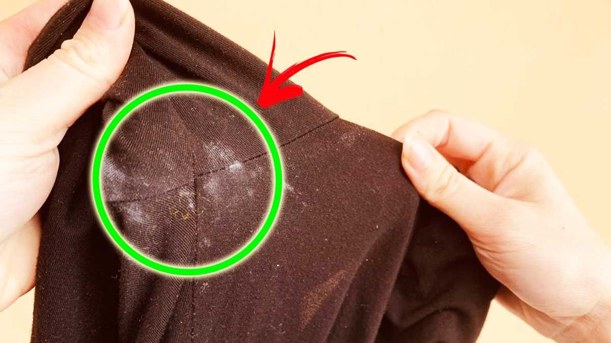 Comment enlever des traces de déodorant sur un vêtement