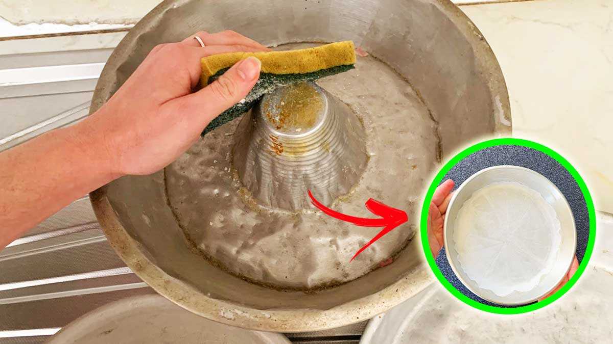 Comment nettoyer les moules à gâteaux en aluminium pour pâques ?