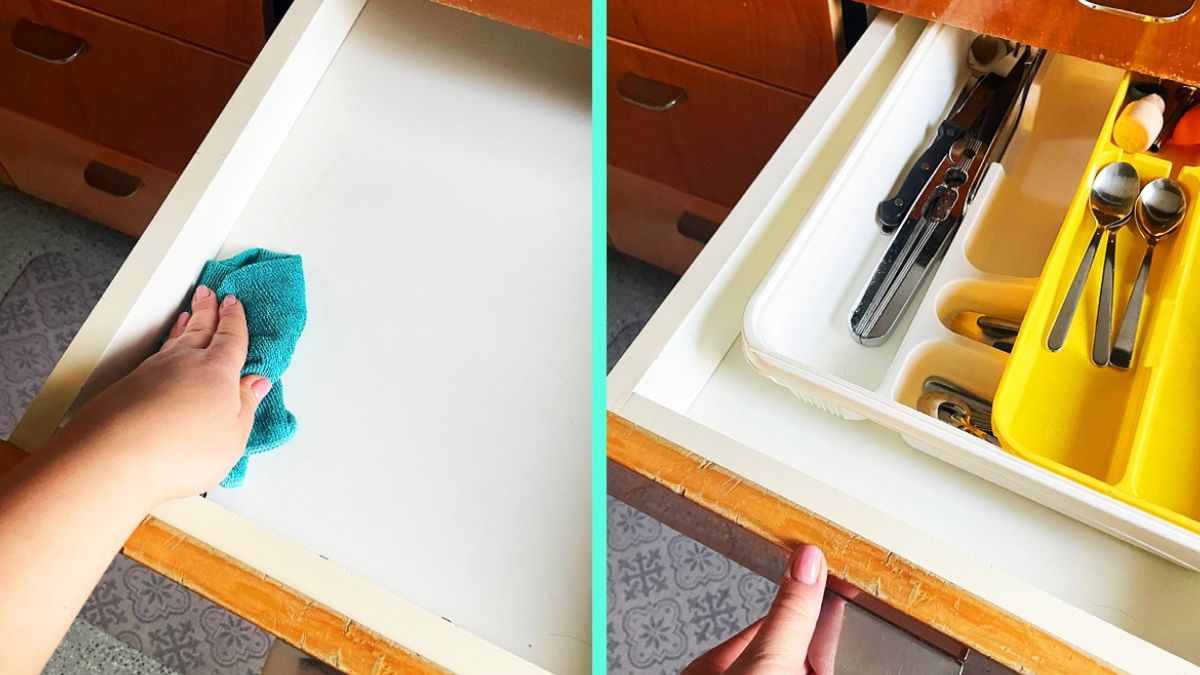 Comment nettoyer les tiroirs de la cuisine