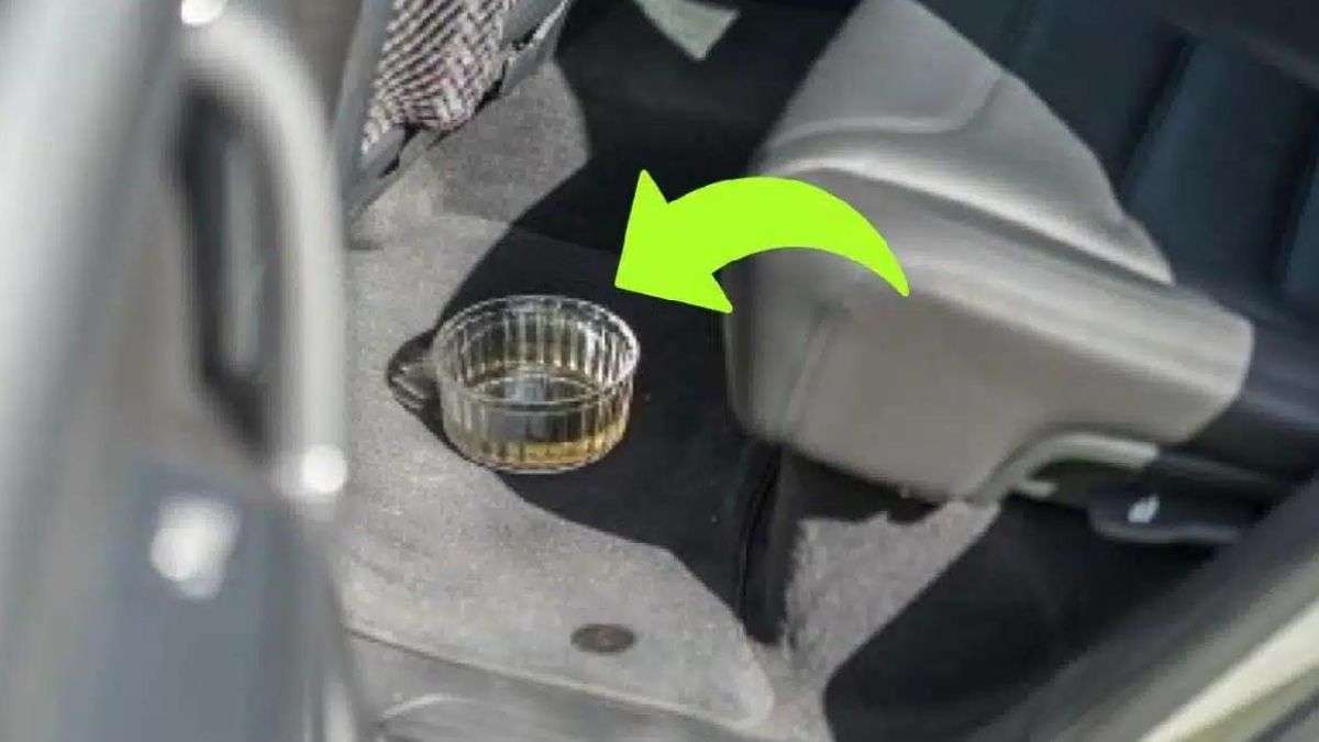 bol de vinaigre dans votre voiture