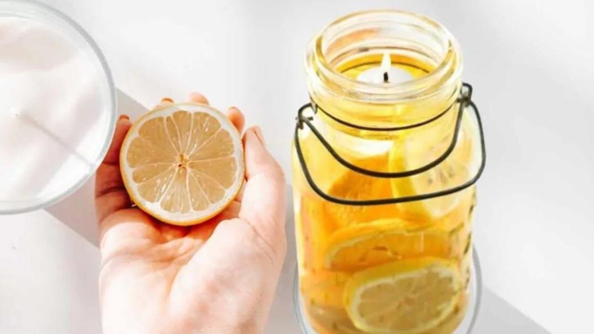 L’astuce des bougies au citron pour parfumer la maison et éloigner les moustiques, les fabriquer est très facile