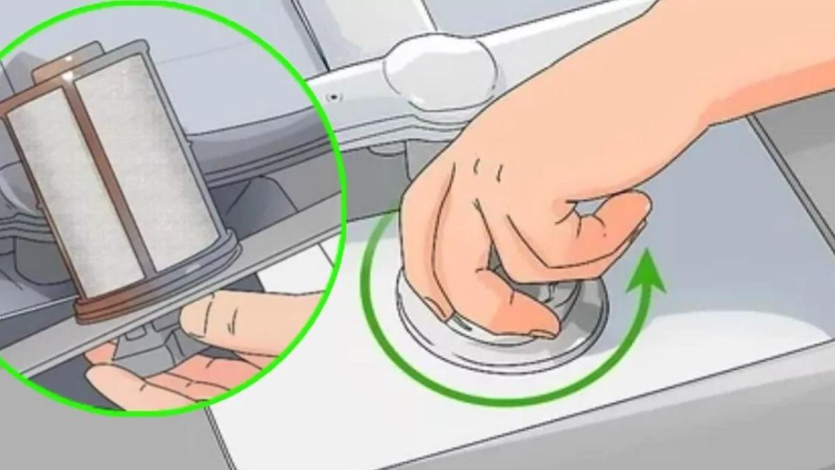 Comment nettoyer le filtre du lave-vaisselle avec du bicarbonate de sodium et du vinaigre ?
