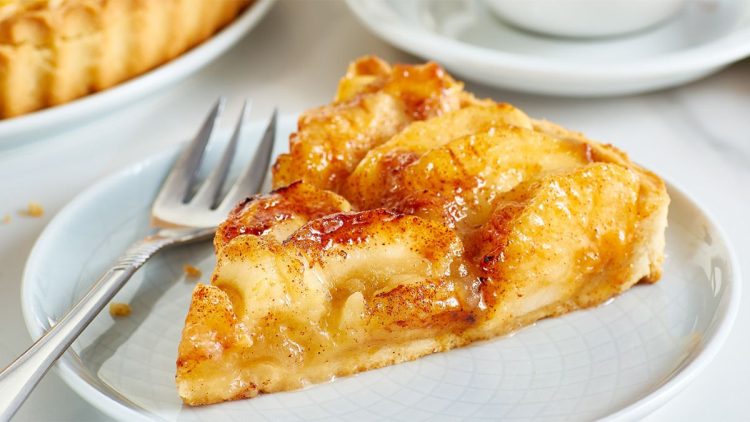 tarte bressane aux pommes légère