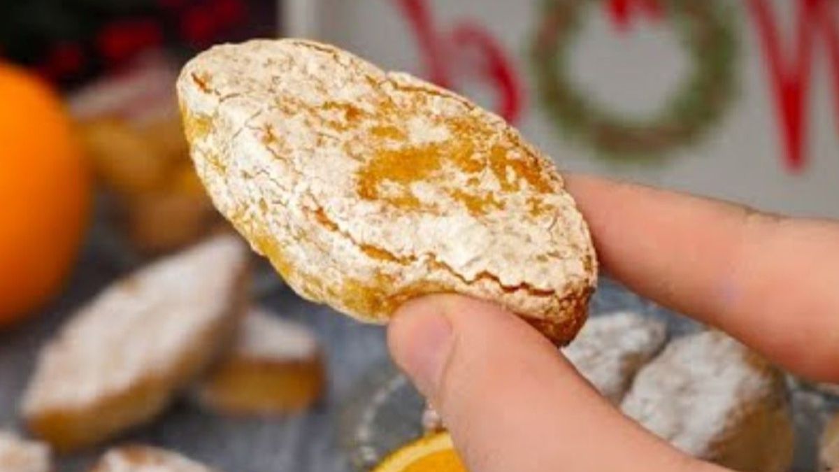biscuits de Noël fondants aux amandes et à l’orange