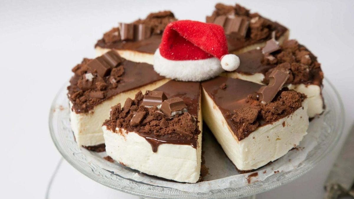 cheesecake de Noël sans cuisson délicieuse
