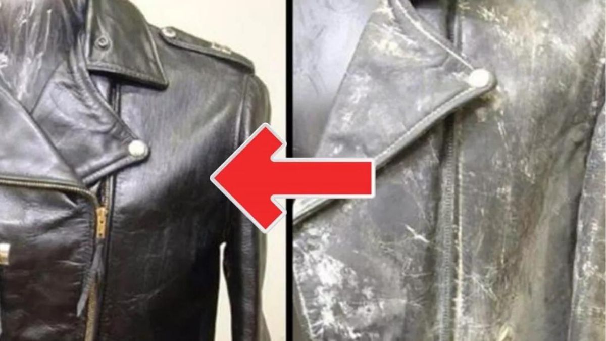 Une astuce efficace pour réparer les sacs et les vestes en simili cuir