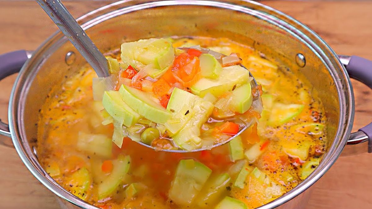 soupe de légumes maison