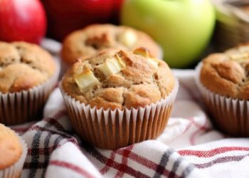 muffins healthy pommes