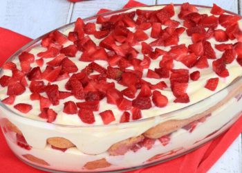 tiramisu fraise 500g mascarpone